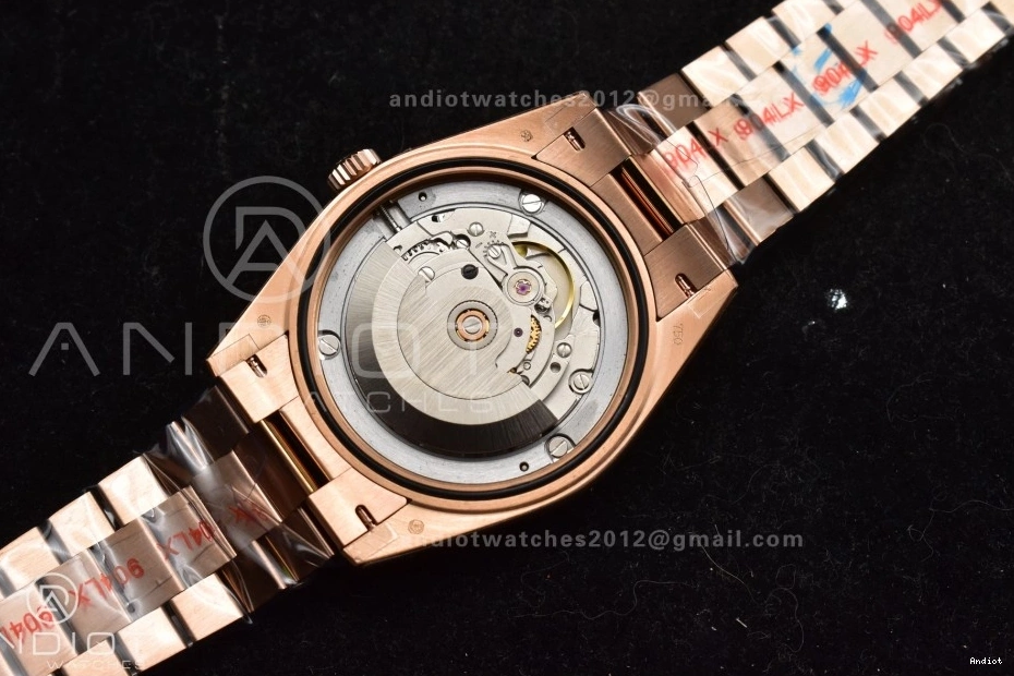 AllSeason on DayDate RG QF Edition Steel 40 V4 Slate 904L Dial Ombre 711 A2836 Best President Weight) (Gain Bracelet 0716